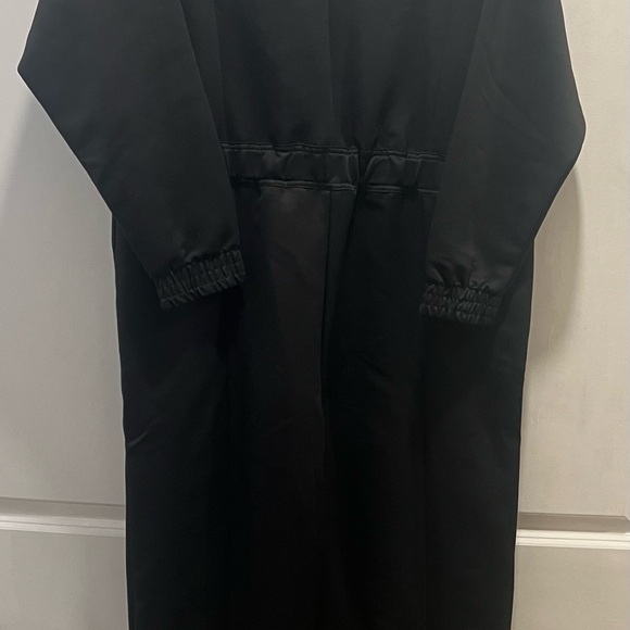 adidas Black Zip-Front One Piece JUMPSUIT. Hidden mesh peekaboo zipper option - Picture 5 of 9